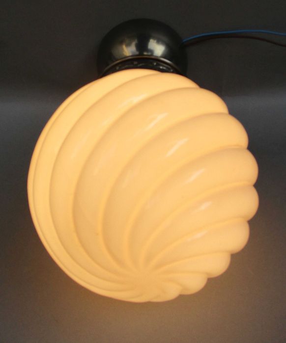 Stary, mosiężny lampion / ampla / plafon /mały żyrandol.