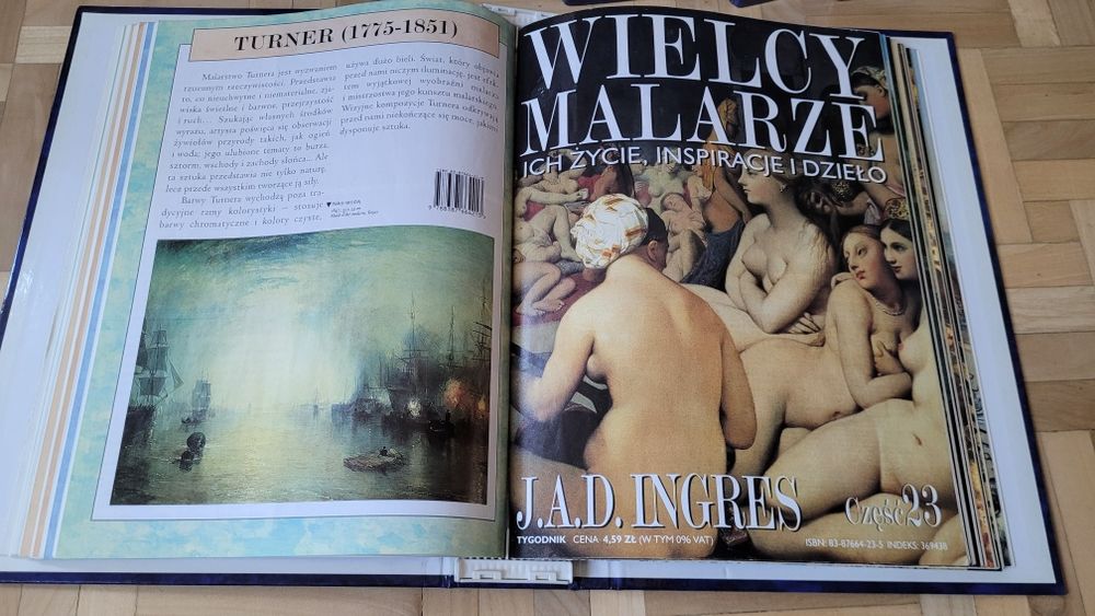 Wielcy malarze, 8 segregatorów