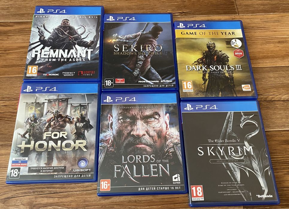 Sony PS4: Bloodborne, Witcher, God of War, Divinity Original Sin, Nioh
