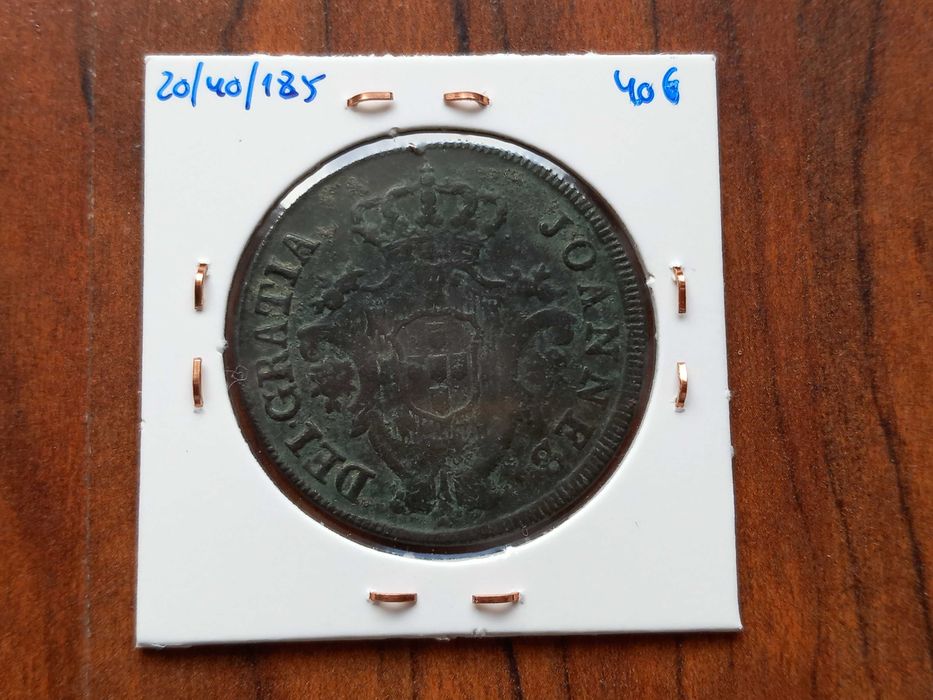 Moeda X Reis 1812 D. João P. Regente