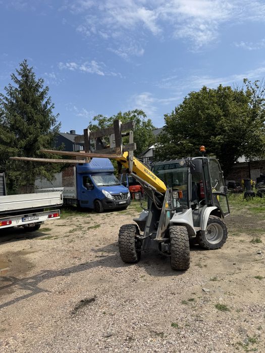 Wynajem ładowarki Kramer 5035 – Miniladowaka-Warszawa i okolice