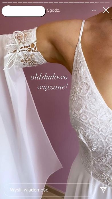 Cudowna suknia ślubna!! Styl rustykalny/Boho, lekka