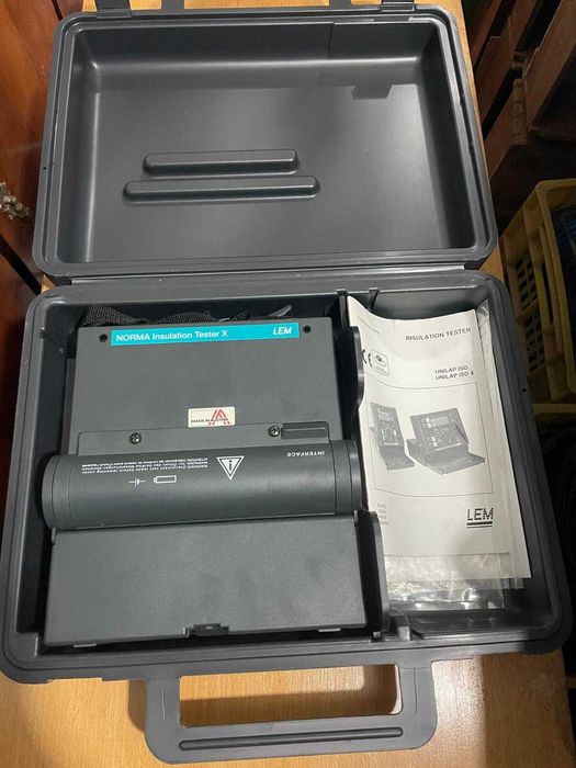 Testador tester de Isolamento UNILAP ISO 5kV (LEM/Norma) – Novo na Caixa