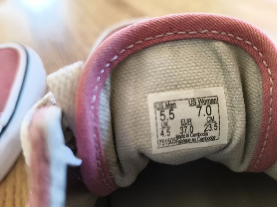 Buty Vans rozmiar 37