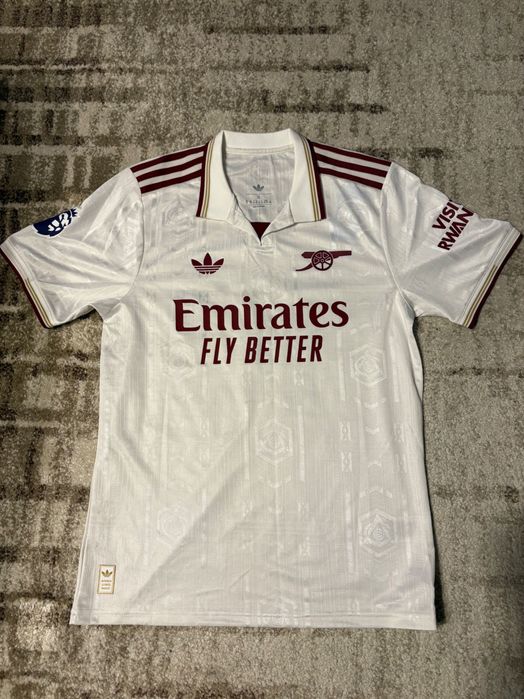 Koszulka Arsenał 25/26 Biała, Eze rozmiar XL