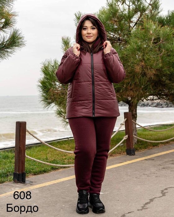 Жіночий костюм тройка на флісі