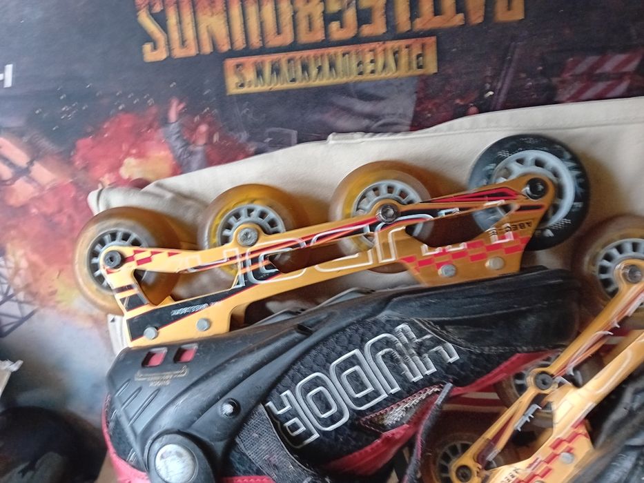 Profesjonalne rolki HUNDORA rozm45 stan dobry 3XTANIEJ OKAZJA mocne