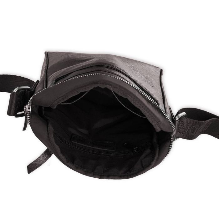 skórzana saszetka męska brodrene g-01 brązowa