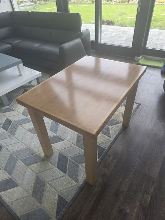 Nowoczesny Solidny bukowy stolik 70x100