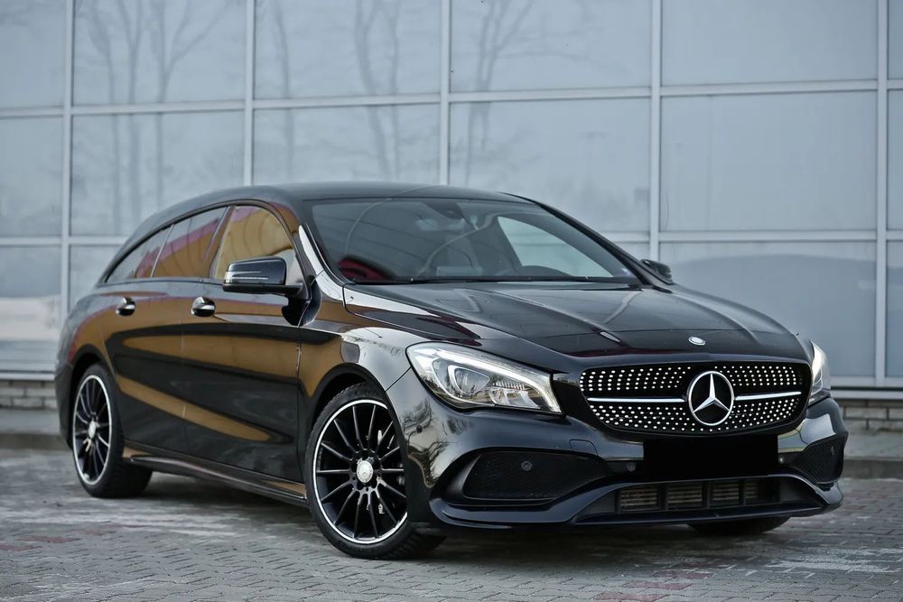 Mercedes-Benz CLA Mercedes cla 180 shooting brake AMG LED alcantara kamera cofania Full!