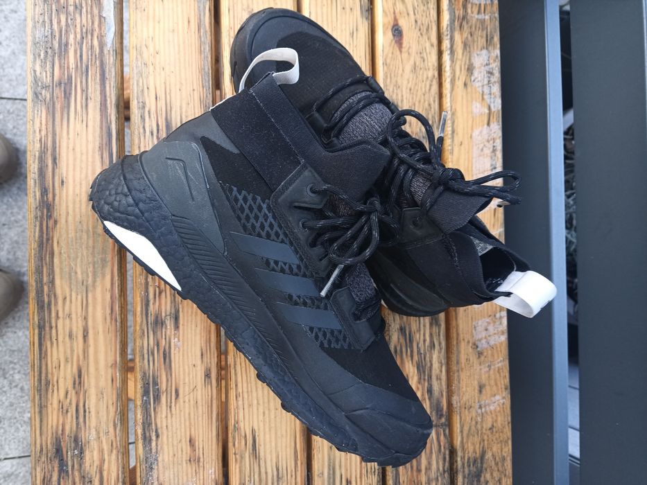 Adidas Terrex Free Hiker Gore-Tex Core Black Carbon Cloud White