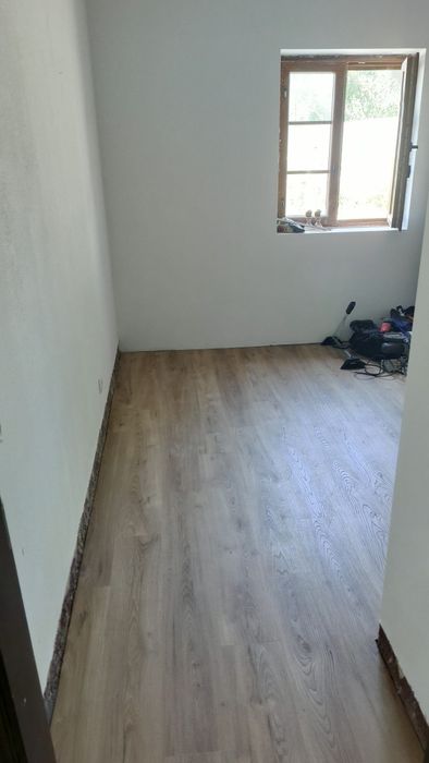 Aplicação de pavimento Flutuante