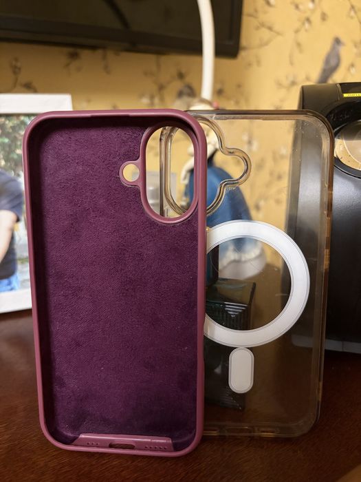 Чохли на IPhone16 (набір 2шт)
