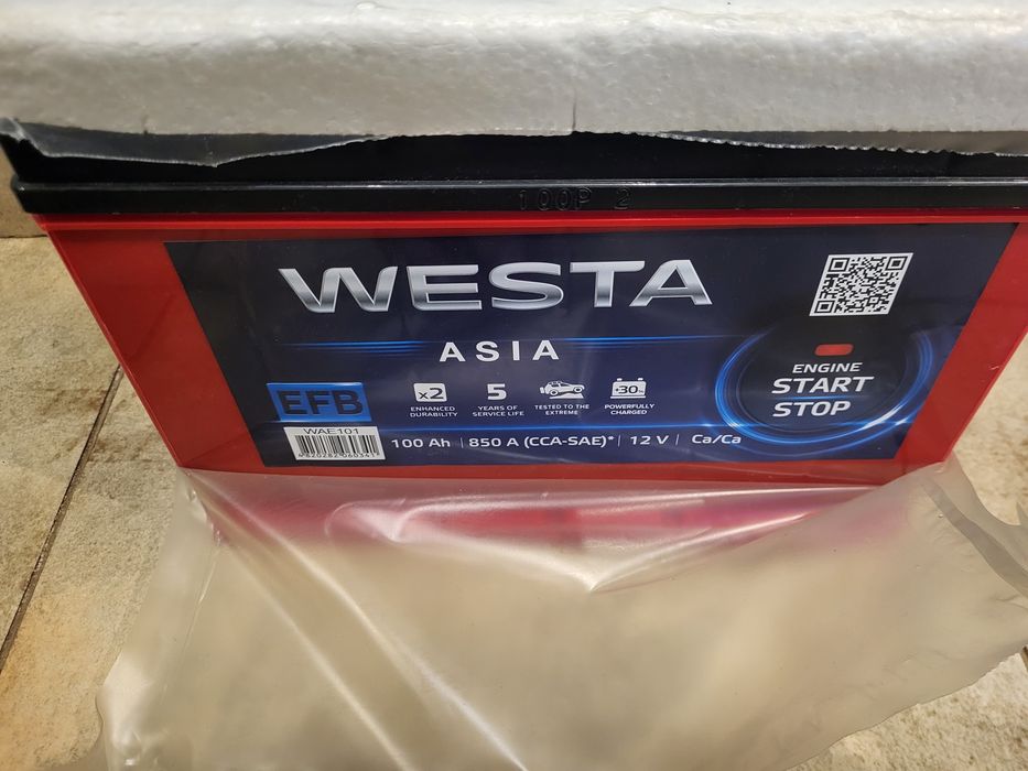 Акумулятор Westa 100Ah