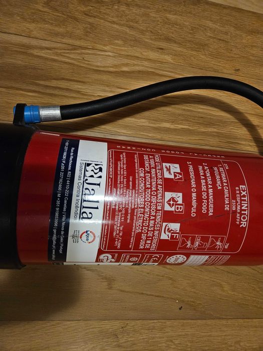 extintor de incêndio