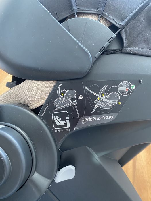 Cadeira Auto – Izi Go Modular X1 i-Size bege  – By BeSafe