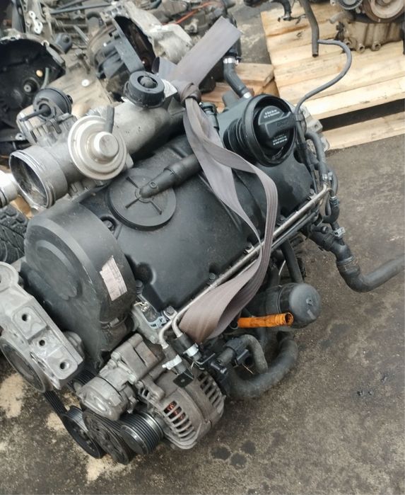 Мотор 1.9 TDi ASZ AXR AJM AVB ATD ARL AUY VW Golf Sharan Octavia Caddy