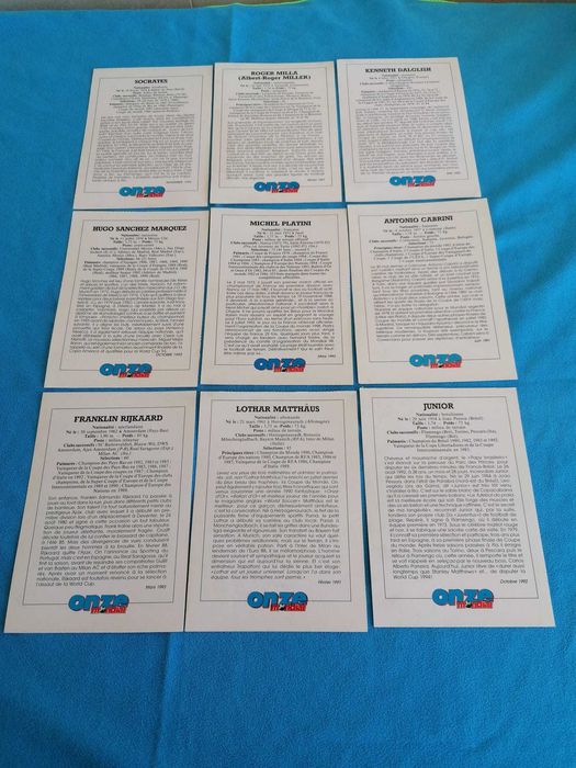 Mini Posters revista Onze Mondial