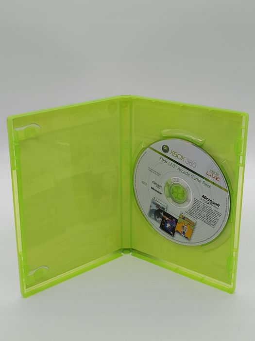 xbox live arcade game pack xbox 360 pudełkowa