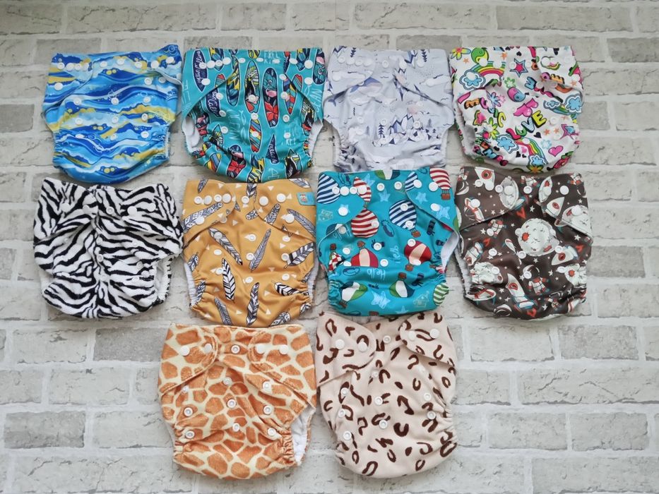 Pieluchy wielorazowe+ gratisy