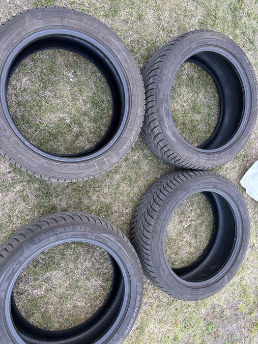 Sprzedam opony zimowe NankangSV-3 215/50R18 – bardzo dobry stan