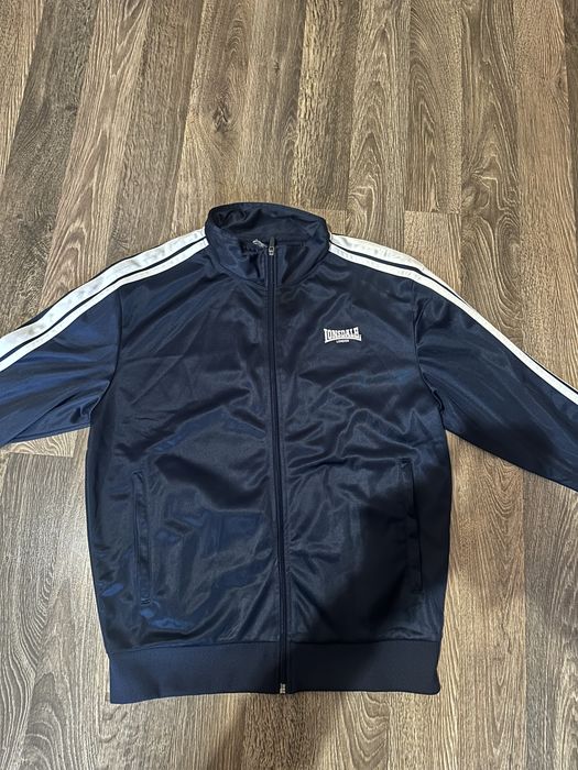 Темно синя олімпійка Lonsdale