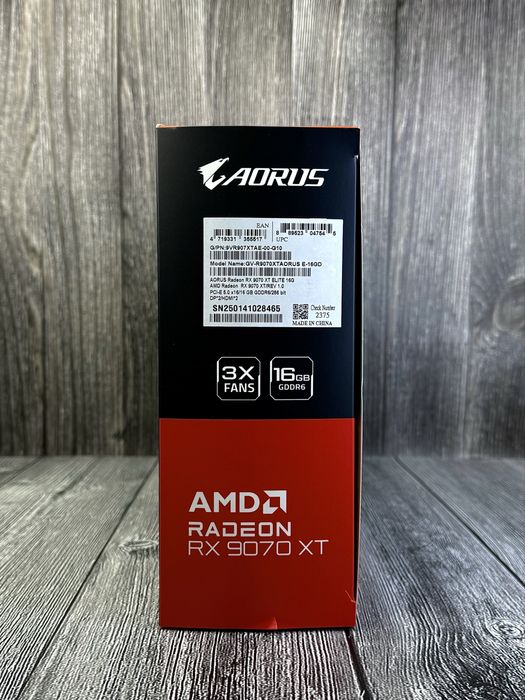 GIGABYTE AORUS Radeon RX 9070 XT Elite 16G 1 шт. NEW!