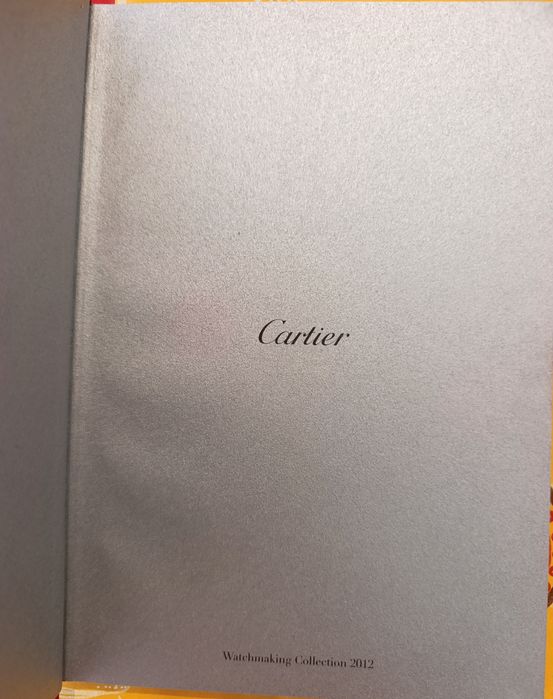 Coleção Livros Cartier Relojoaria (2012, 2014, 2016) — Capa Dura