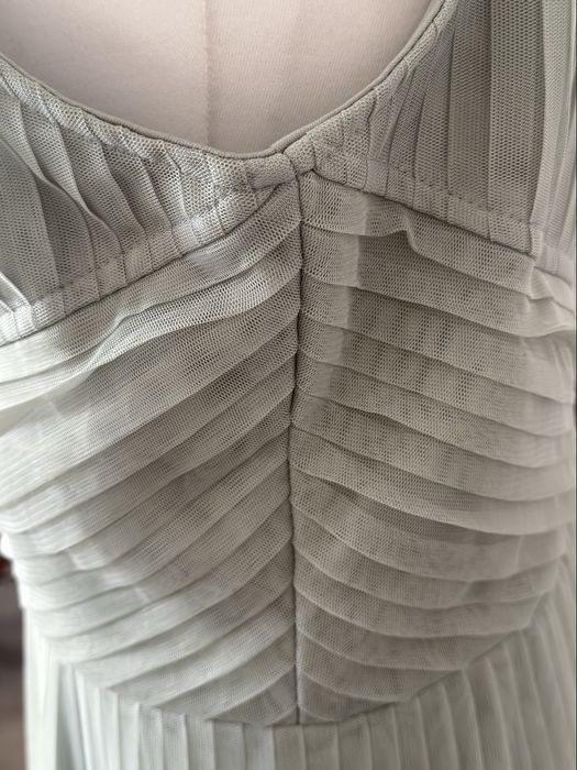 Długa  sukienka plisowana xl