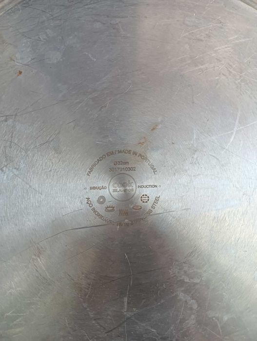 Panela Silampos 32cm Inox Indução com Tampa