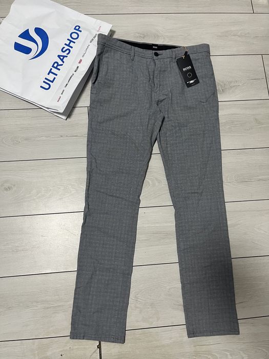 Брюки BOSS Hugo W34/L32 (Slim fit) чиносы, новые, хлопок