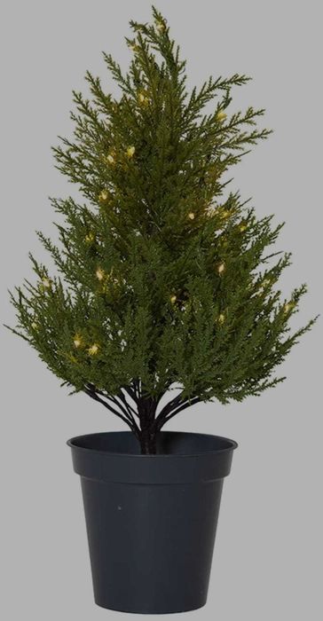 Sztuczny cyprysik led 55 cm