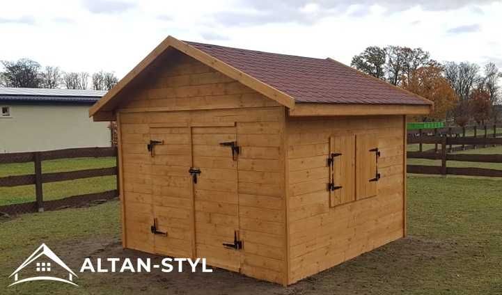 Domek narzędziowy gospodarczy  KRZYŚ 3x3m PRODUCENT