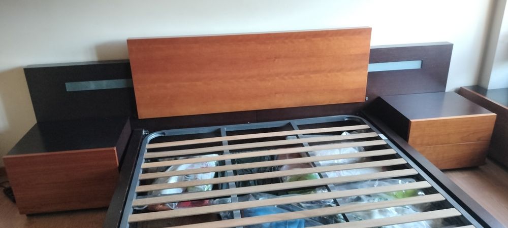 Mobília quarto cerejeira/wengue