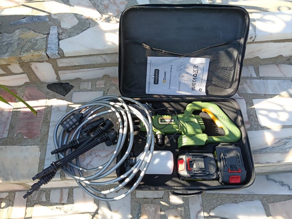 Lavadora de alta pressão bateria