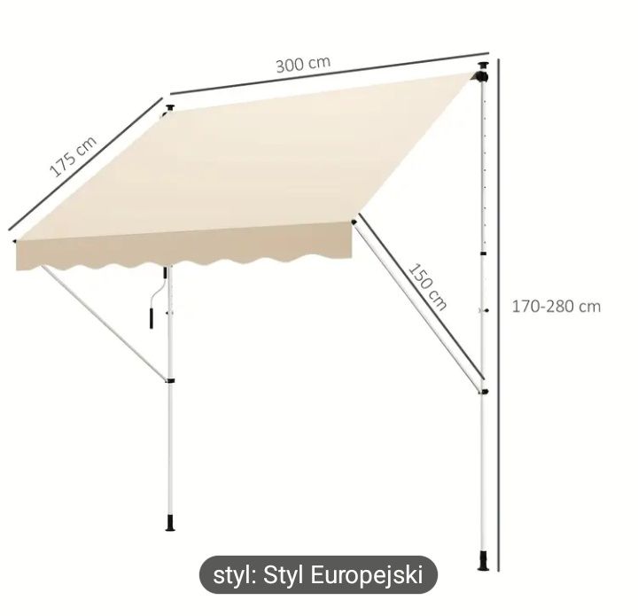 Sprzedam nowy daszek