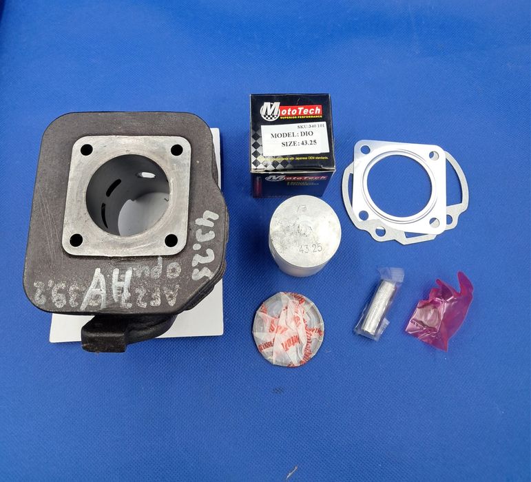 Поршневая ЦПГ HONDA DIO/ TAKT AF 24/27 2T 65 куб(Оригинал)