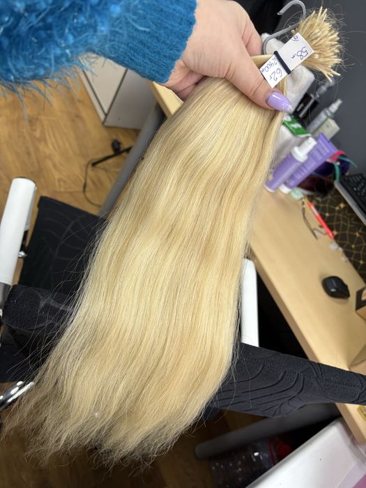 Волосы натуральные для наращивания, волосся натуральне