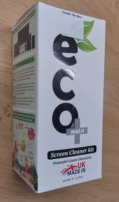 Ecomoist zestaw do Czyszczenia Ekranu 500 ml 2 ściereczkę z mikrofibry
