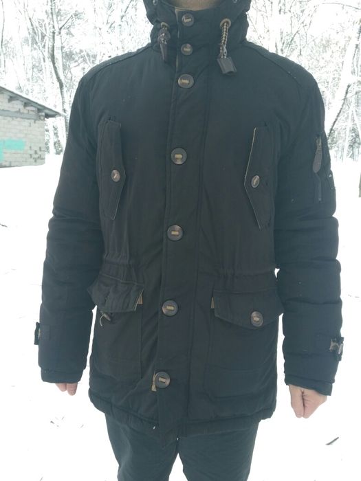 Куртка зимняя, курточка. Пальто теплое, мужское,  размер 48. Зима