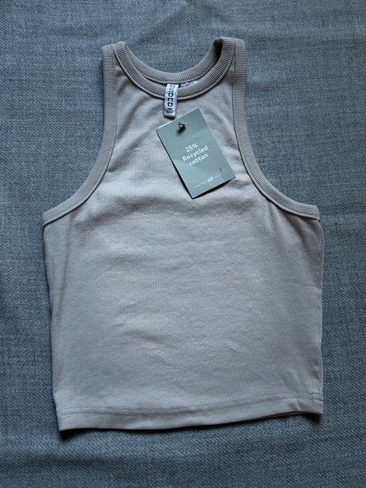 Топ в рубчик H&M