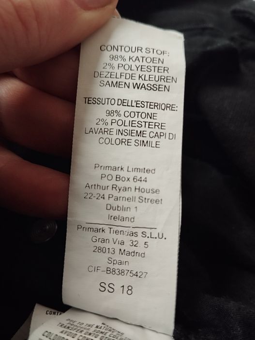 Czarne dżinsy Denim .co rozm M /38