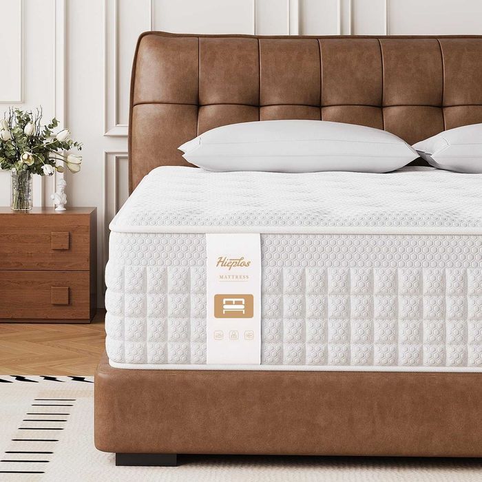 Materac Sprężynowy Kieszeniowy 180x200 cm H4 Memory 28 cm 9 Stref OEKO-TEX