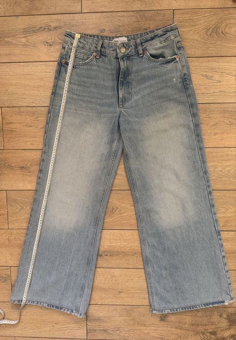 ZARA szerokie jeansy 38-40