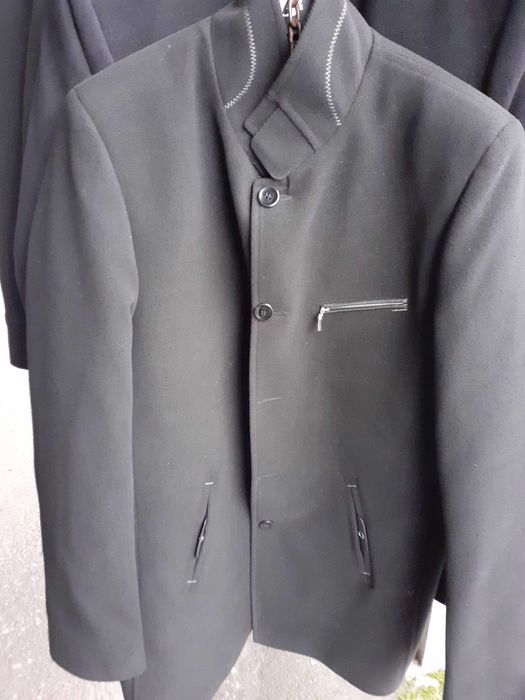 Kurtka wełniana slimowana nowa ze stójka promocja