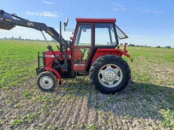 Ciągnik rolniczy z turem Ursus 3512 MF 255