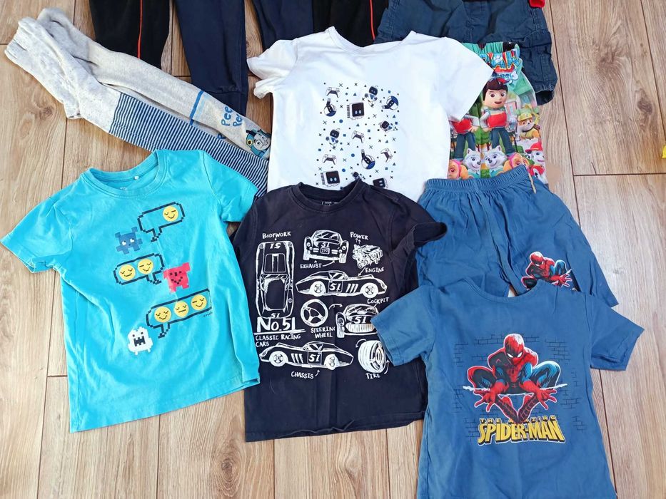 zestaw ubrań dla chłopca 122