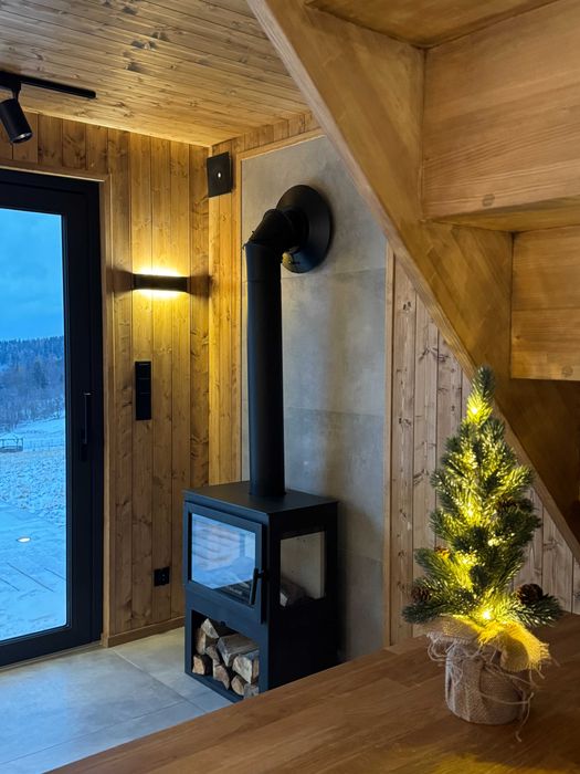 Domek drewniany na zgłoszenie/pozwolenie.