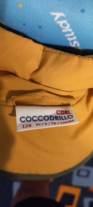 Kamizelka coccodrillo 128 żółta