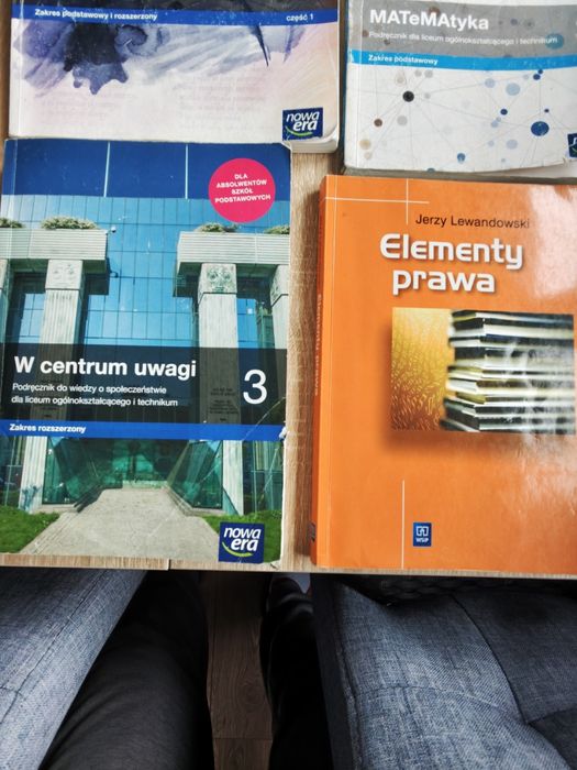 Podręczniki do 3 klasy Liceum/technikum